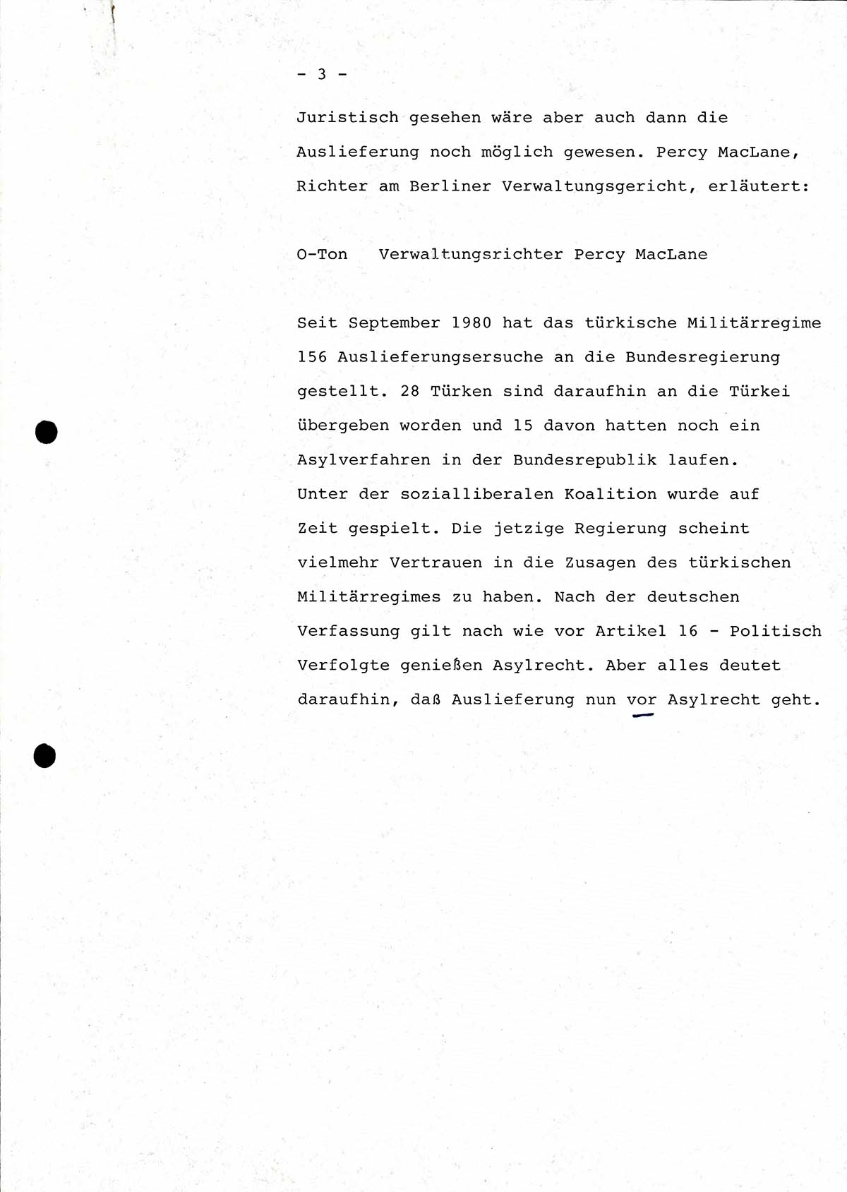 Manuskript zum Panorama-Beitrag: Der Fall Kemal Altun