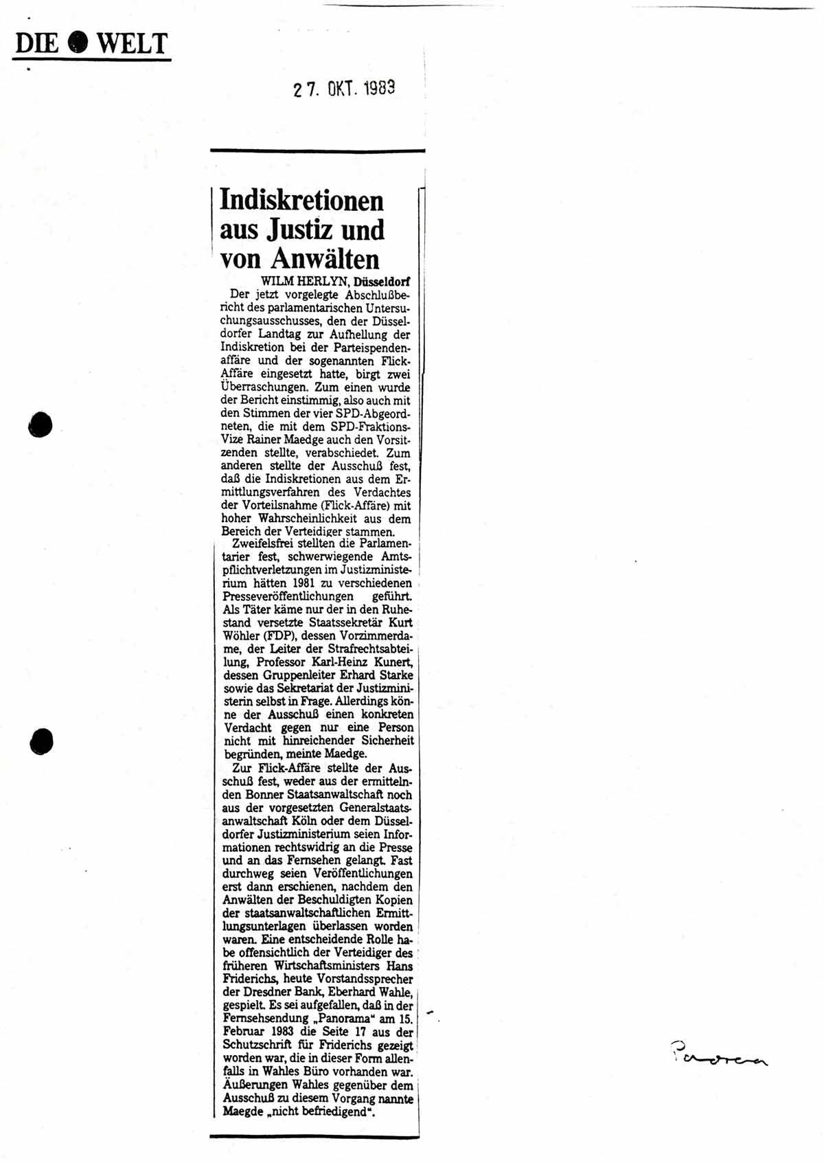 Pressespiegel zum Verstoß gegen den Staatsvertrag des NDR