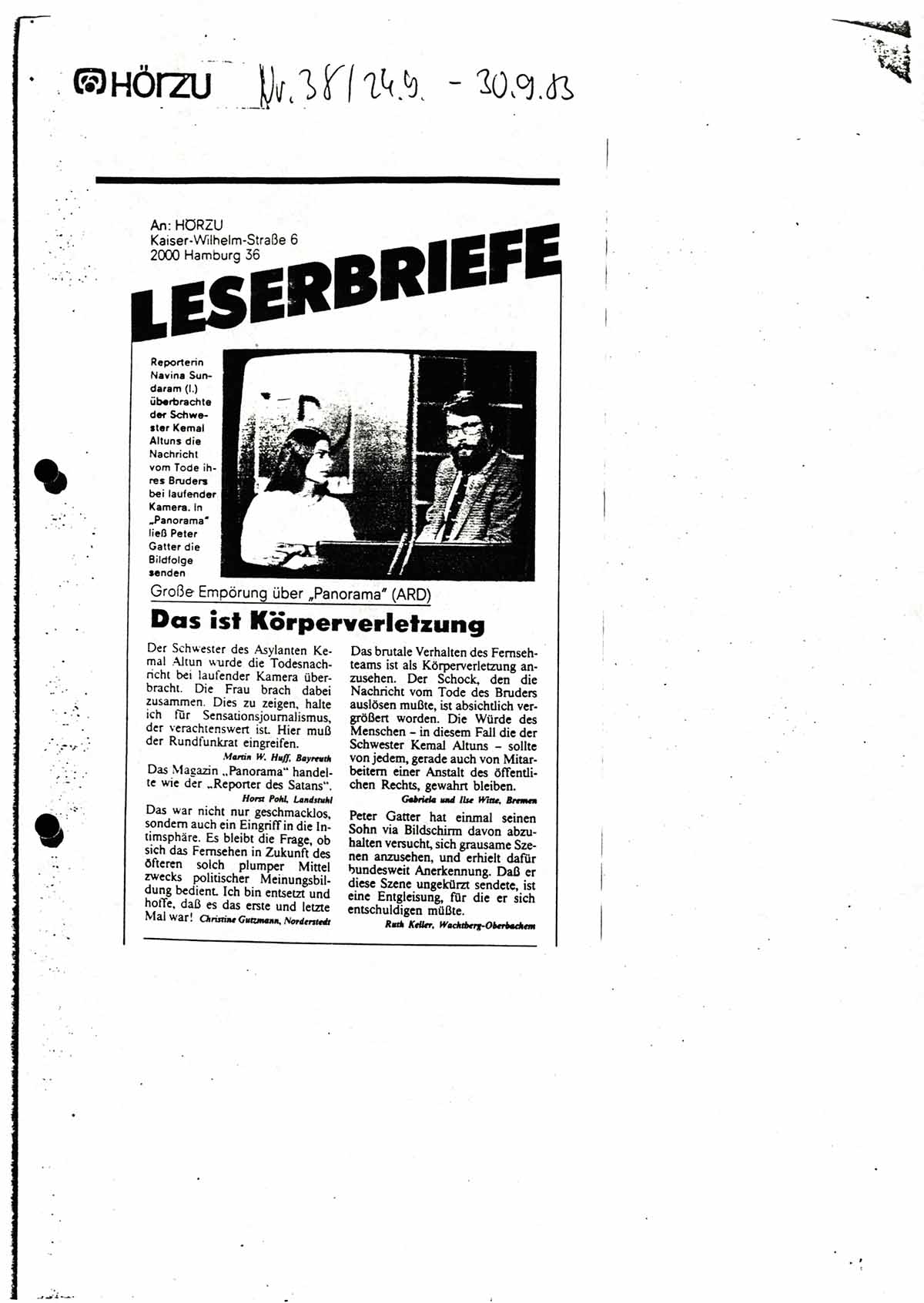 Pressespiegel zum Verstoß gegen den Staatsvertrag des NDR