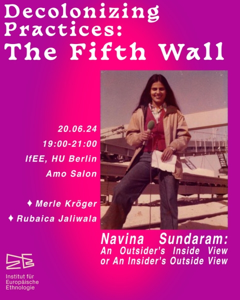 Poster for the event Decolonizing Practices