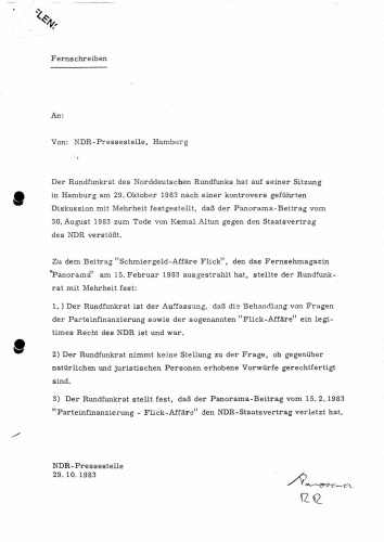 Pressespiegel zum Verstoß gegen den Staatsvertrag des NDR